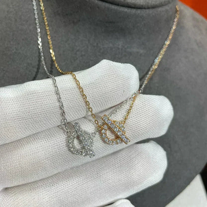 [⭐Hevara Jewelry]ECHAPEE NECKLACE DIAMOND