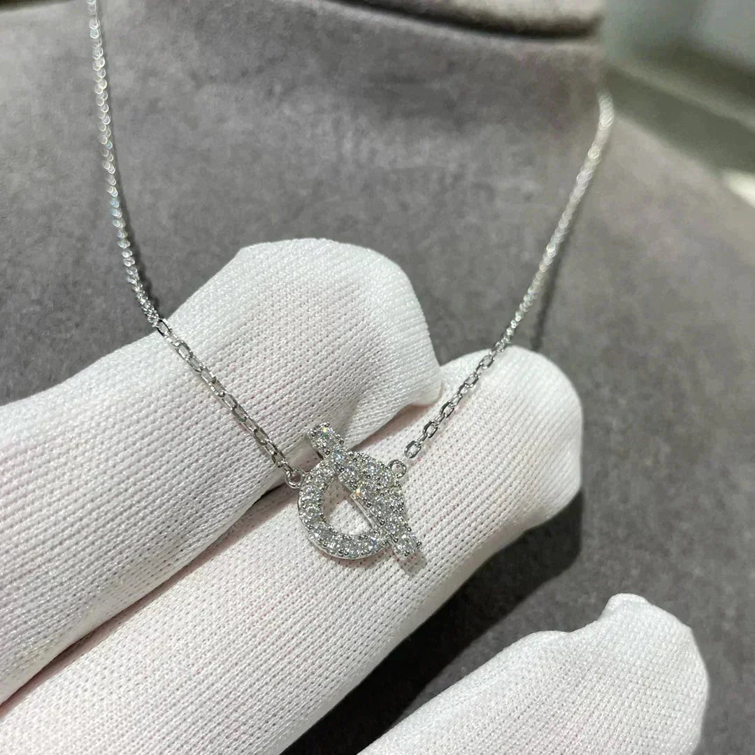[⭐Hevara Jewelry]ECHAPEE NECKLACE DIAMOND