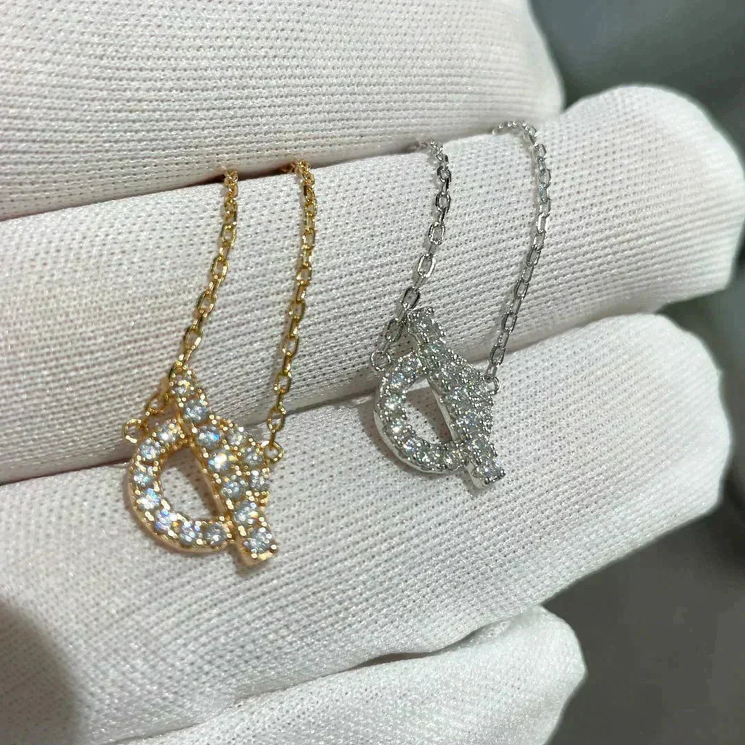 [⭐Hevara Jewelry]ECHAPEE NECKLACE DIAMOND