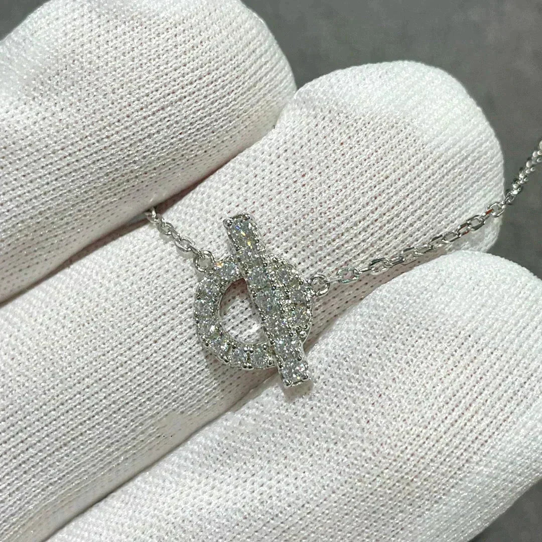 [⭐Hevara Jewelry]ECHAPEE NECKLACE DIAMOND