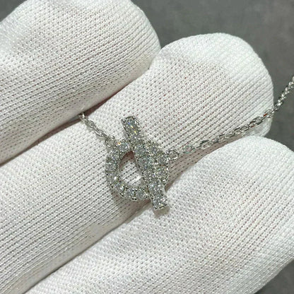 [⭐Hevara Jewelry]ECHAPEE NECKLACE DIAMOND