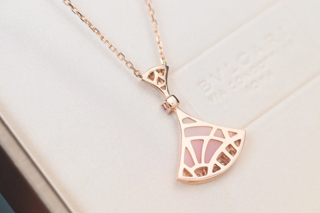 [⭐Hevara Jewelry]DREAM NECKLACE PINK MOP DIAMOND