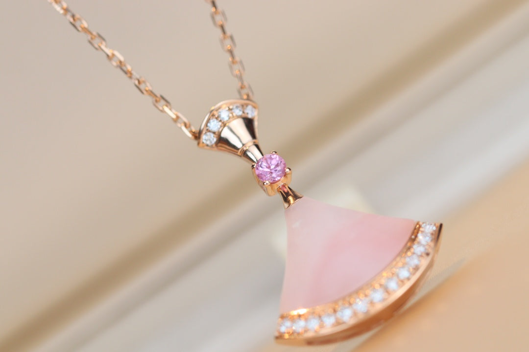 [⭐Hevara Jewelry]DREAM NECKLACE PINK MOP DIAMOND
