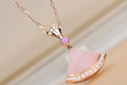 [⭐Hevara Jewelry]DREAM NECKLACE PINK MOP DIAMOND