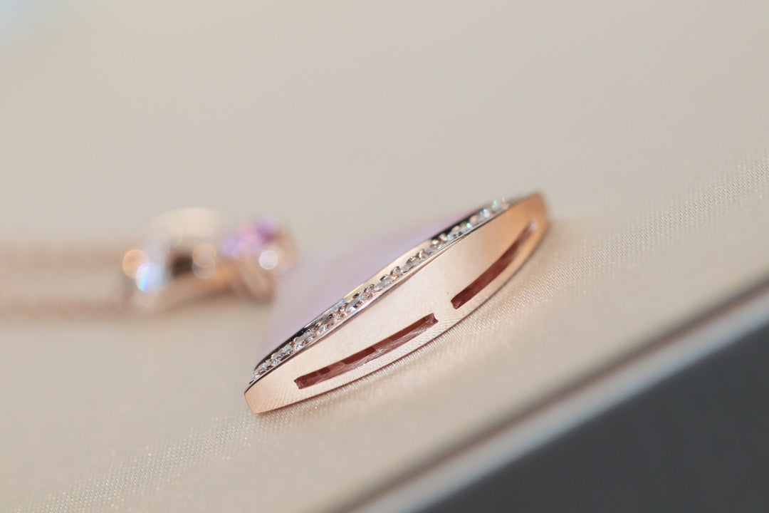 [⭐Hevara Jewelry]DREAM NECKLACE PINK MOP DIAMOND