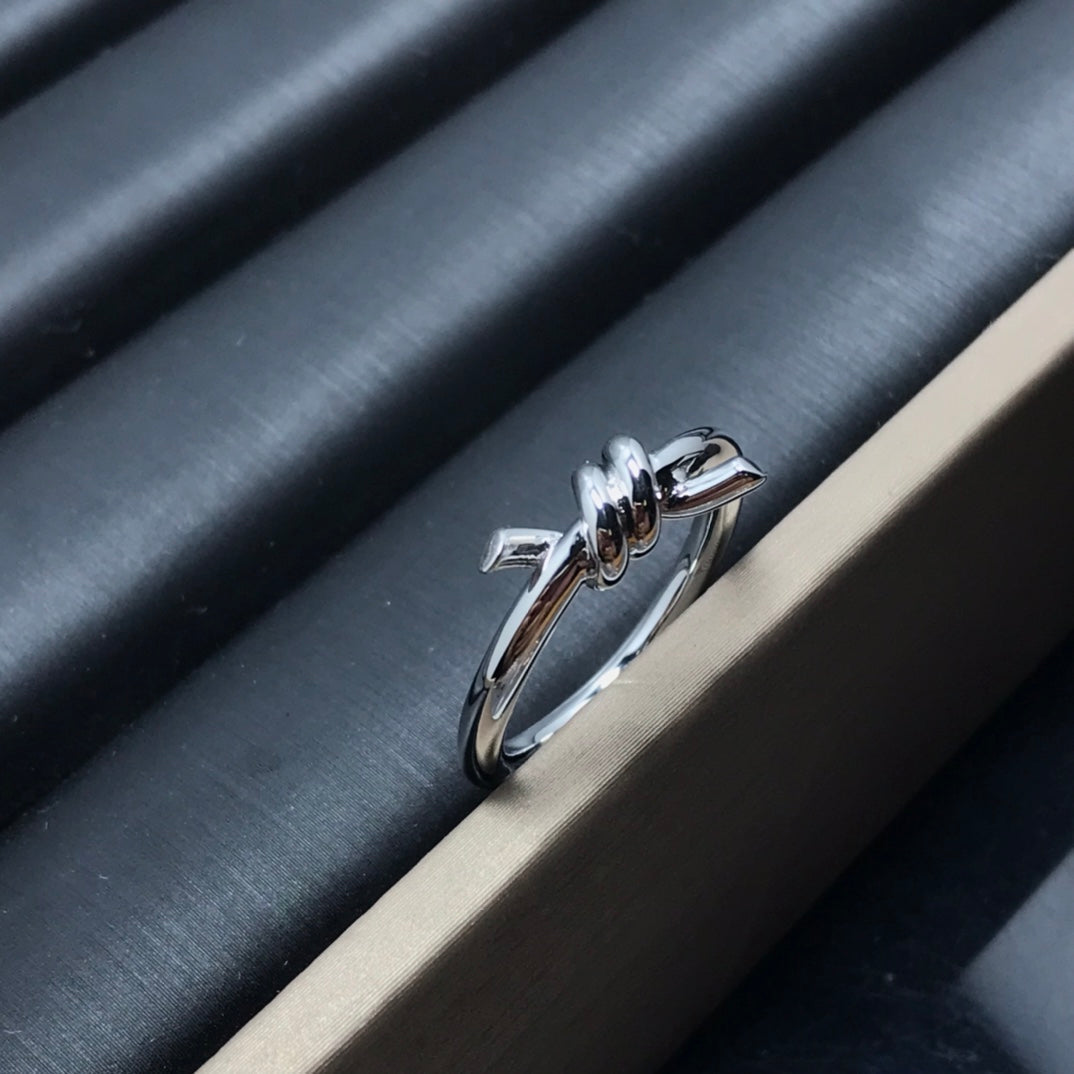 [Hevara Jewelry]KNOT RING 1.2MM