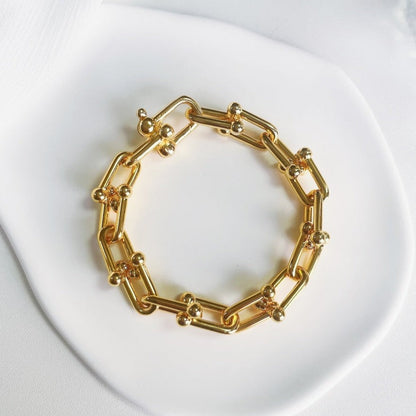 [Hevara Jewelry]HARDWEAR GOLD BRACELET