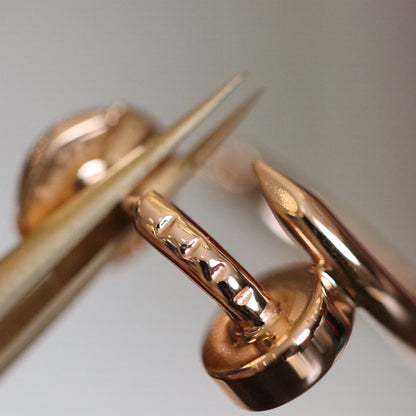 [⭐Hevara Jewelry]JUSTE EARRINGS PINK GOLD