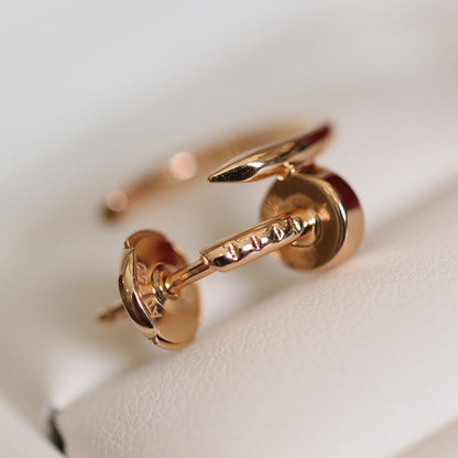 [⭐Hevara Jewelry]JUSTE EARRINGS PINK GOLD