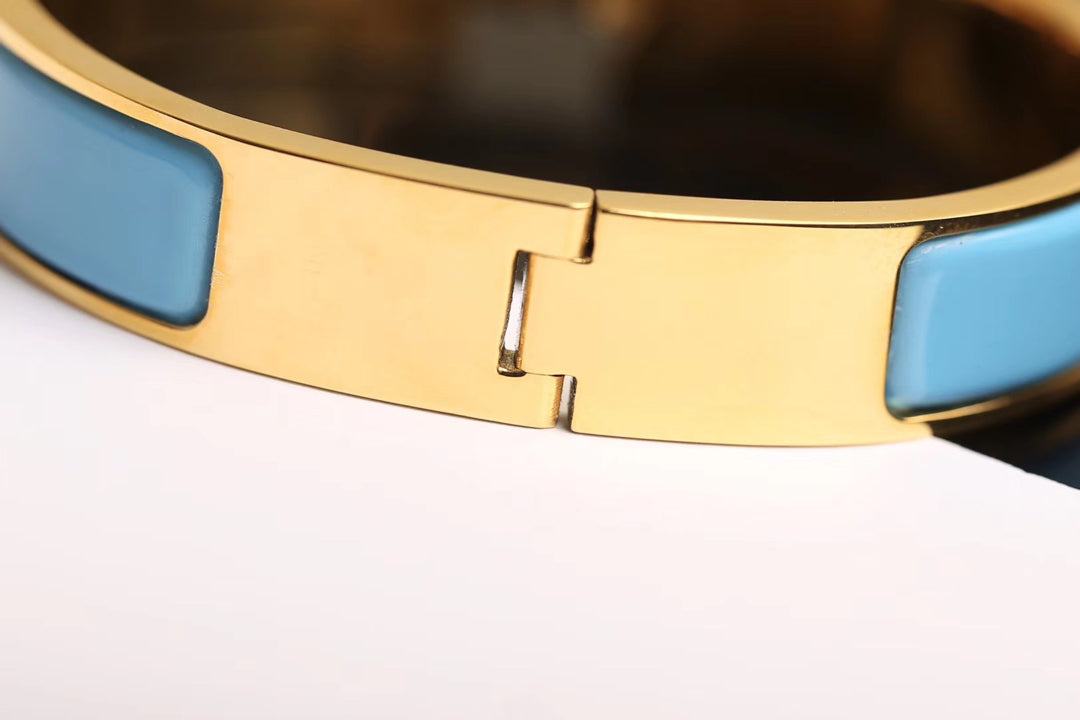 [⭐Hevara Jewelry]H CLOUD BLUE BRACELET GOLD DIAMOND