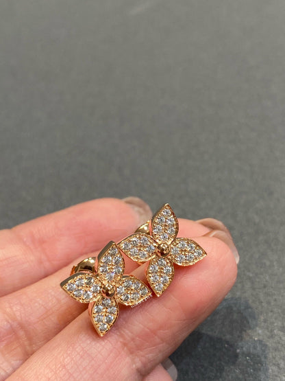 [⭐Hevara Jewelry]STAR DIAMOND EARRINGS