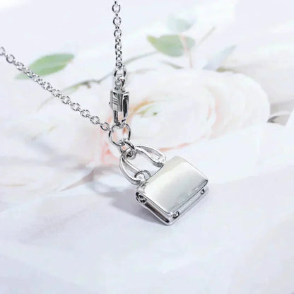 [⭐Hevara Jewelry]AMULETTE PEDANT SILVER NECKLACE