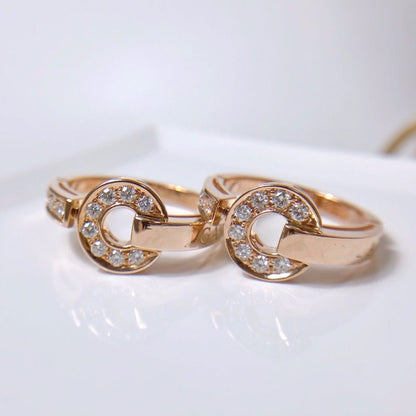 [⭐Hevara Jewelry]DREAM RING DIAMOND PINK GOLD