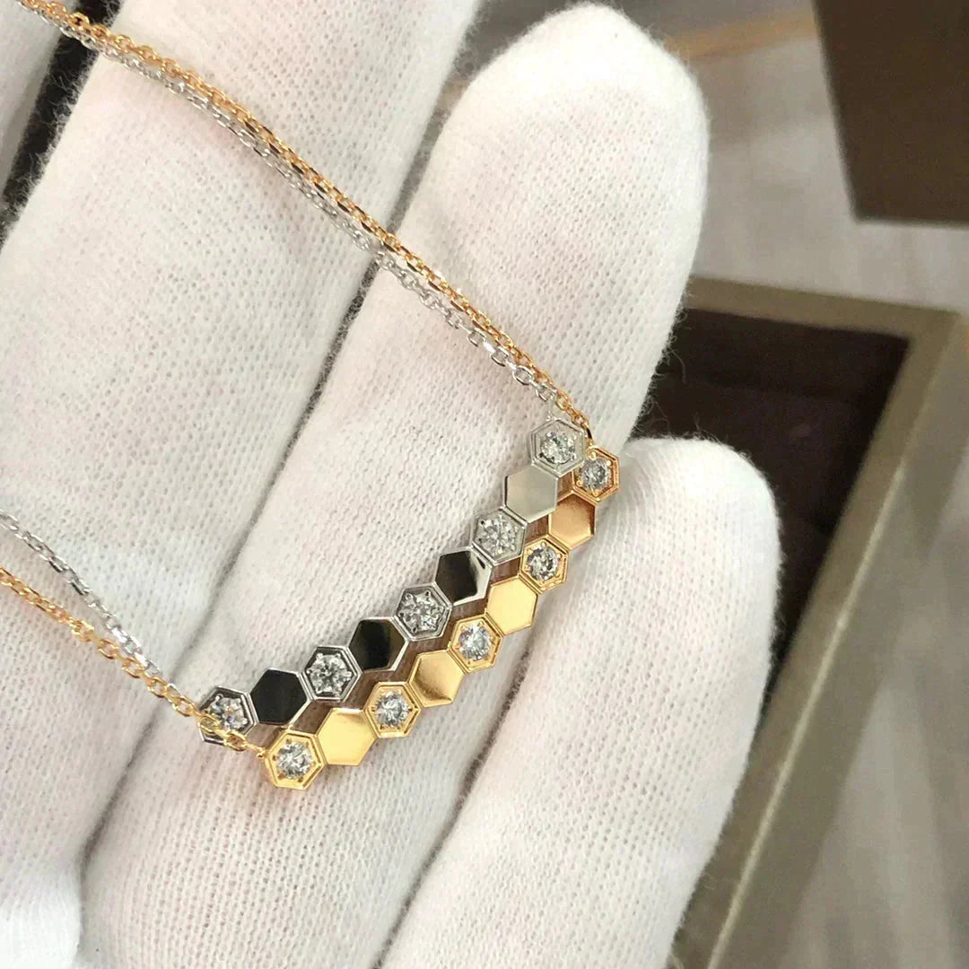[⭐Hevara Jewelry]BEE LOVE NECKLACE DIAMOND