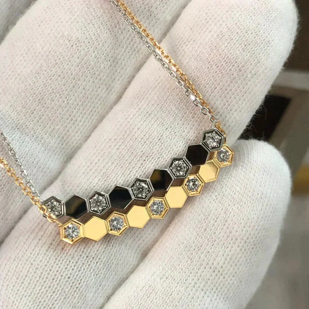 [⭐Hevara Jewelry]BEE LOVE NECKLACE DIAMOND