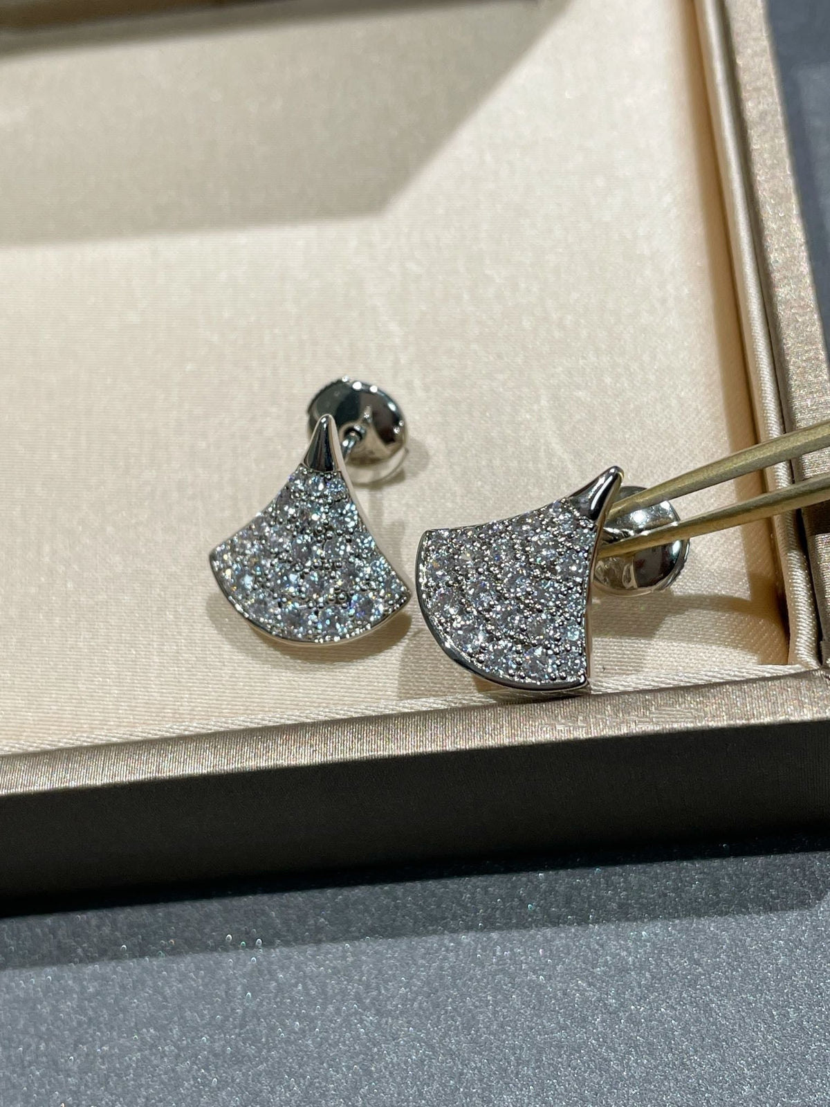 [⭐Hevara Jewelry]DREAM STUD EARRINGS DIAMOND