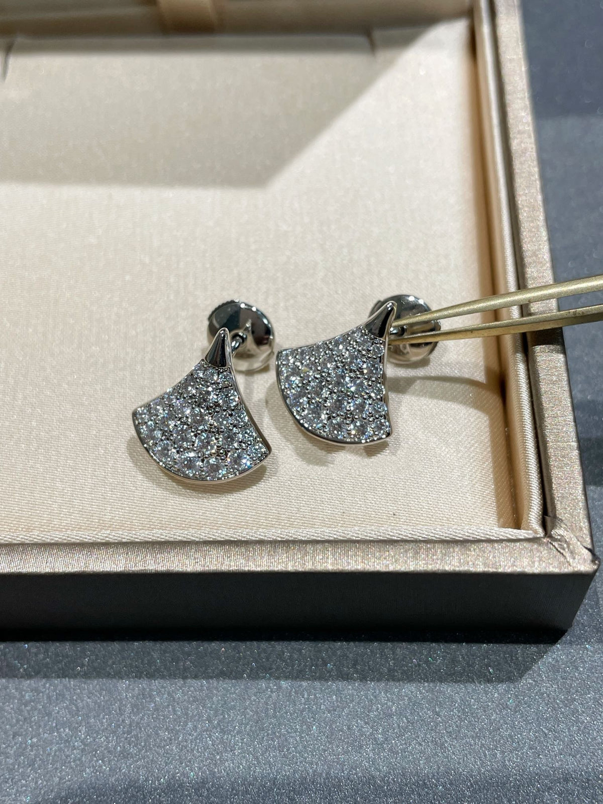 [⭐Hevara Jewelry]DREAM STUD EARRINGS DIAMOND