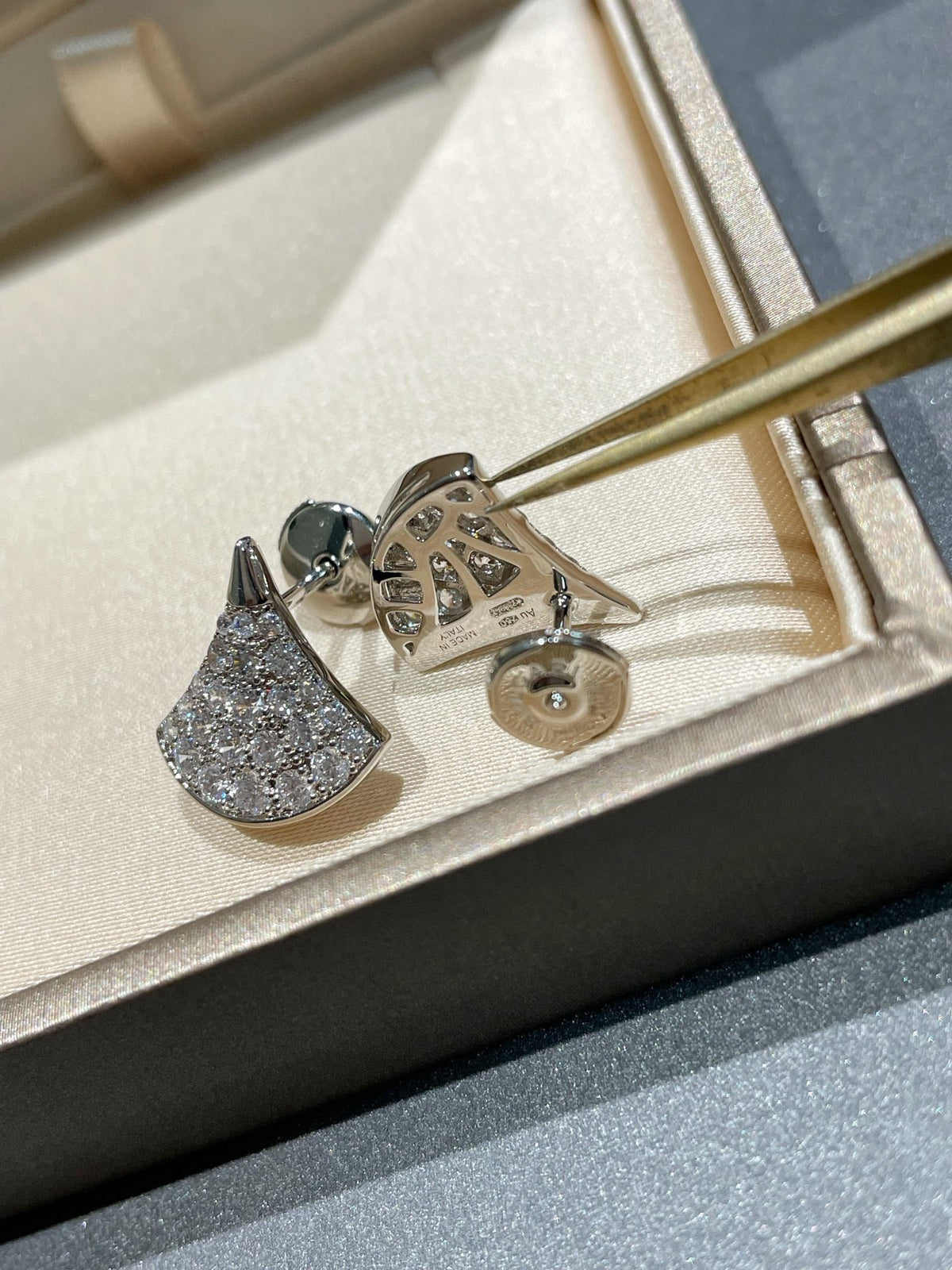 [⭐Hevara Jewelry]DREAM STUD EARRINGS DIAMOND