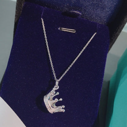 [Hevara Jewelry]CROWN PEDANT NECKLACE