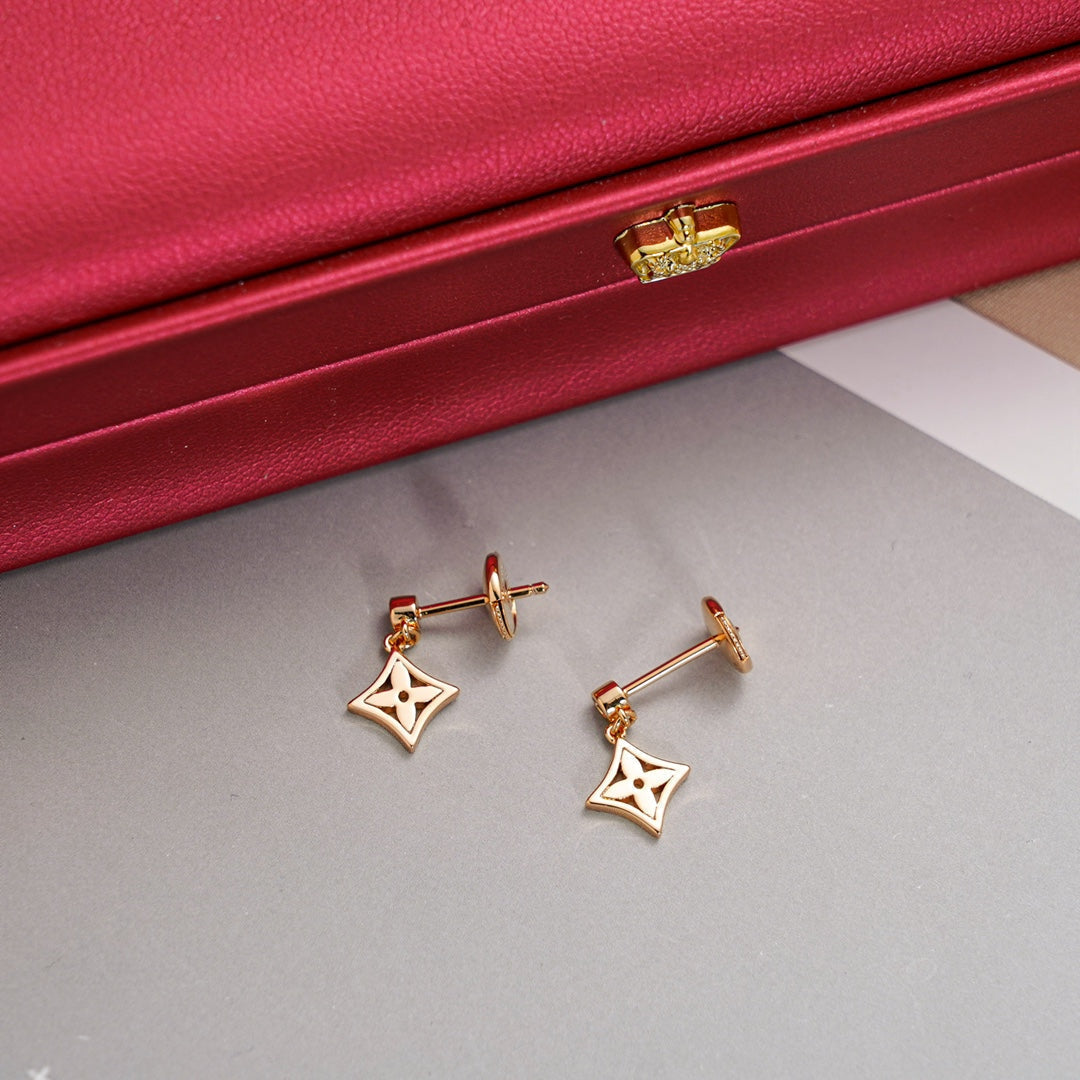 [⭐Hevara Jewelry]STAR EARRINGS GOLD