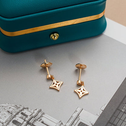 [⭐Hevara Jewelry]STAR EARRINGS GOLD