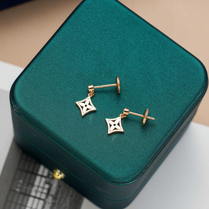 [⭐Hevara Jewelry]STAR EARRINGS GOLD