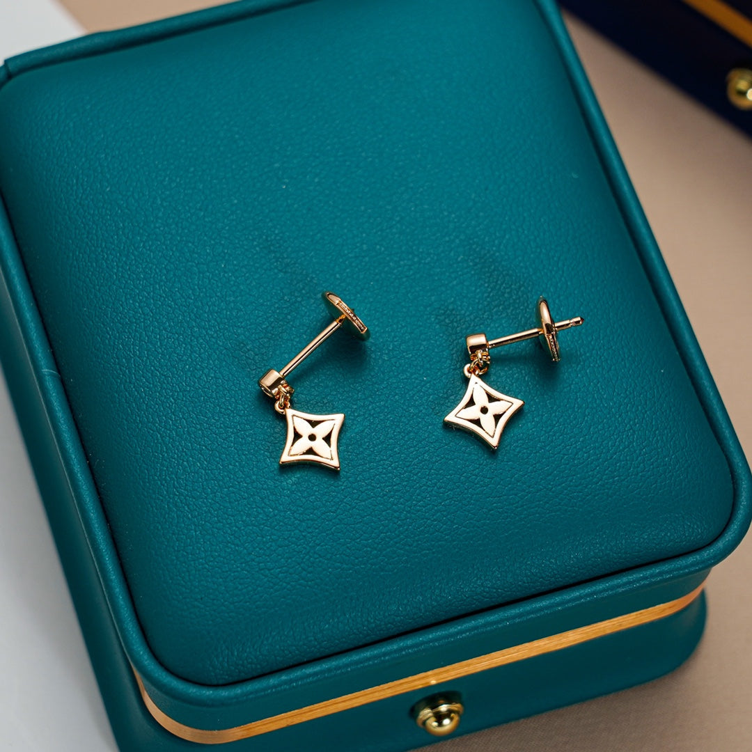 [⭐Hevara Jewelry]STAR EARRINGS GOLD