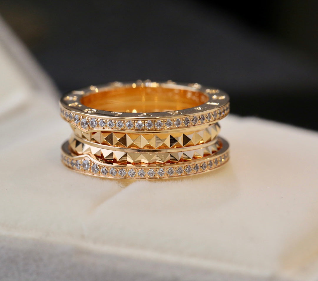 [⭐Hevara Jewelry]ZERO 1 GOLD DIAMOND RING