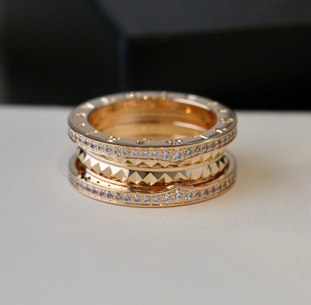 [⭐Hevara Jewelry]ZERO 1 GOLD DIAMOND RING