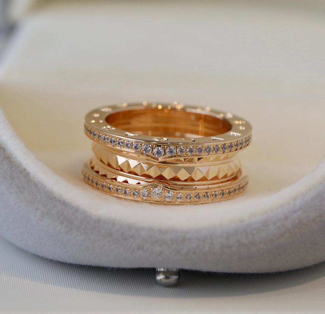 [⭐Hevara Jewelry]ZERO 1 GOLD DIAMOND RING