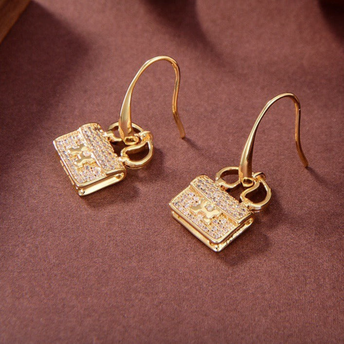[⭐Hevara Jewelry]KELLY DIAMOND EARRINGS