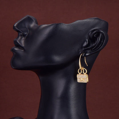 [⭐Hevara Jewelry]KELLY DIAMOND EARRINGS