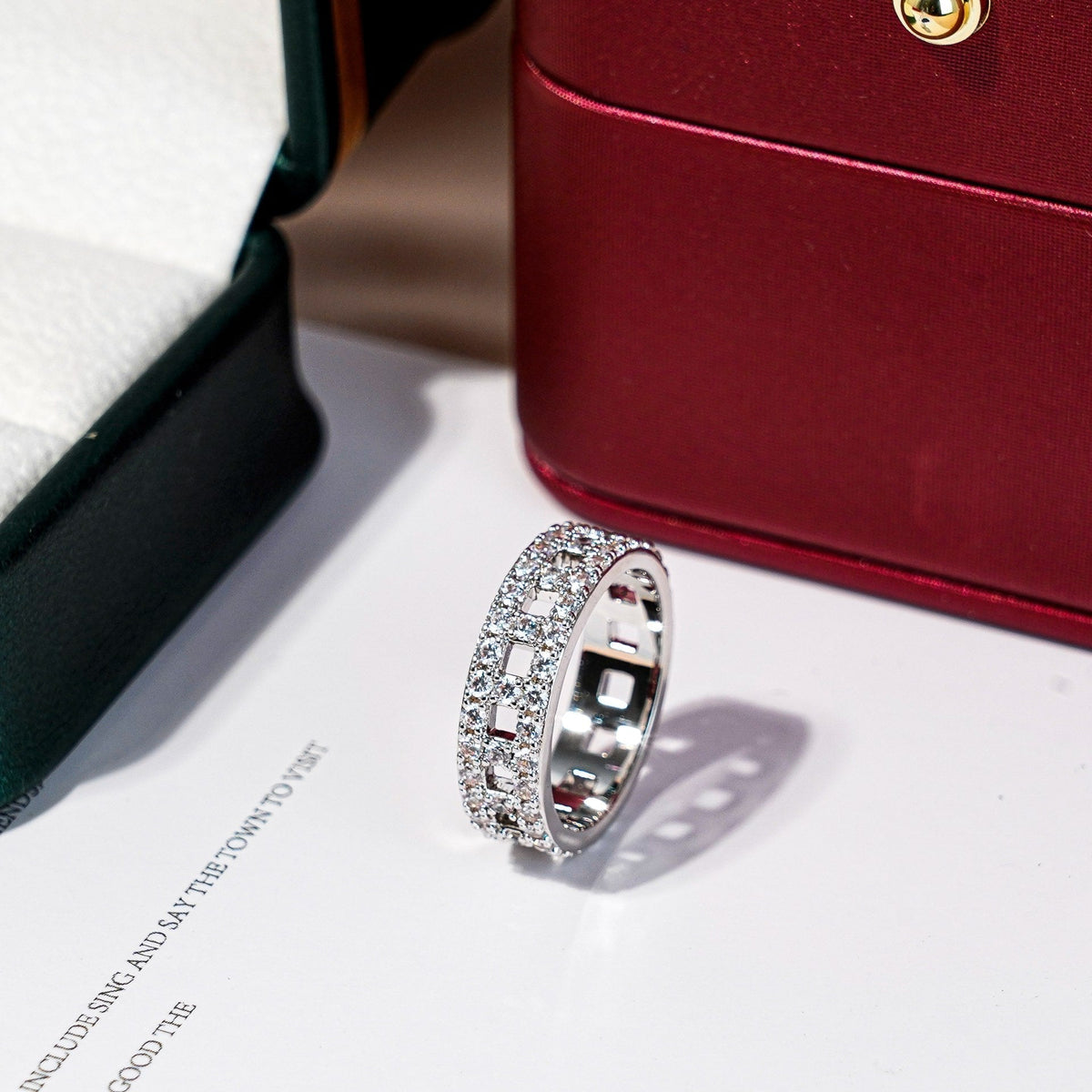 [Hevara Jewelry]T TRUE DIAMOND 5.5MM RING