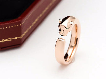 [⭐Hevara Jewelry]PANTHERE PINK GOLD SMALL