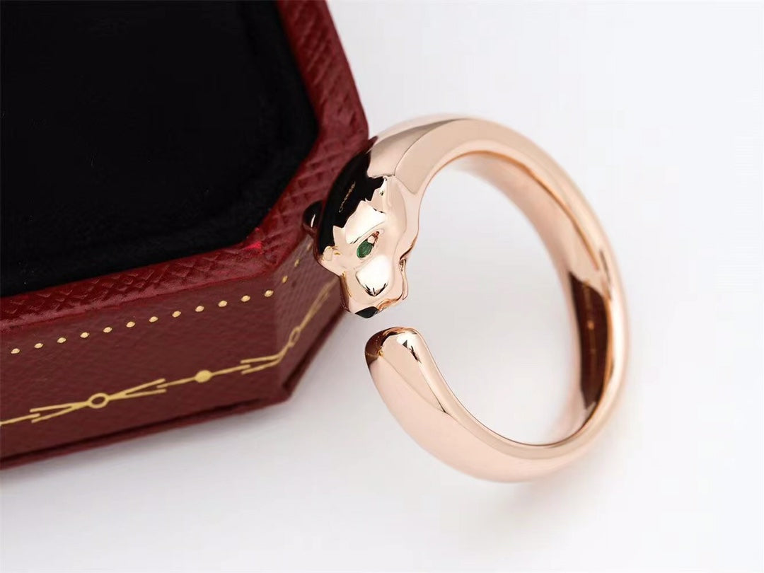 [⭐Hevara Jewelry]PANTHERE PINK GOLD SMALL