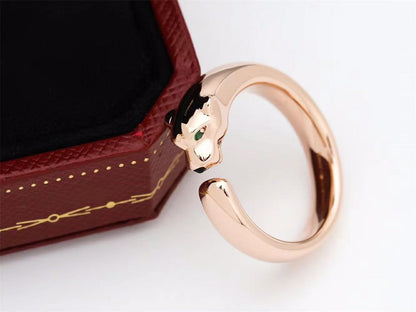 [⭐Hevara Jewelry]PANTHERE PINK GOLD SMALL
