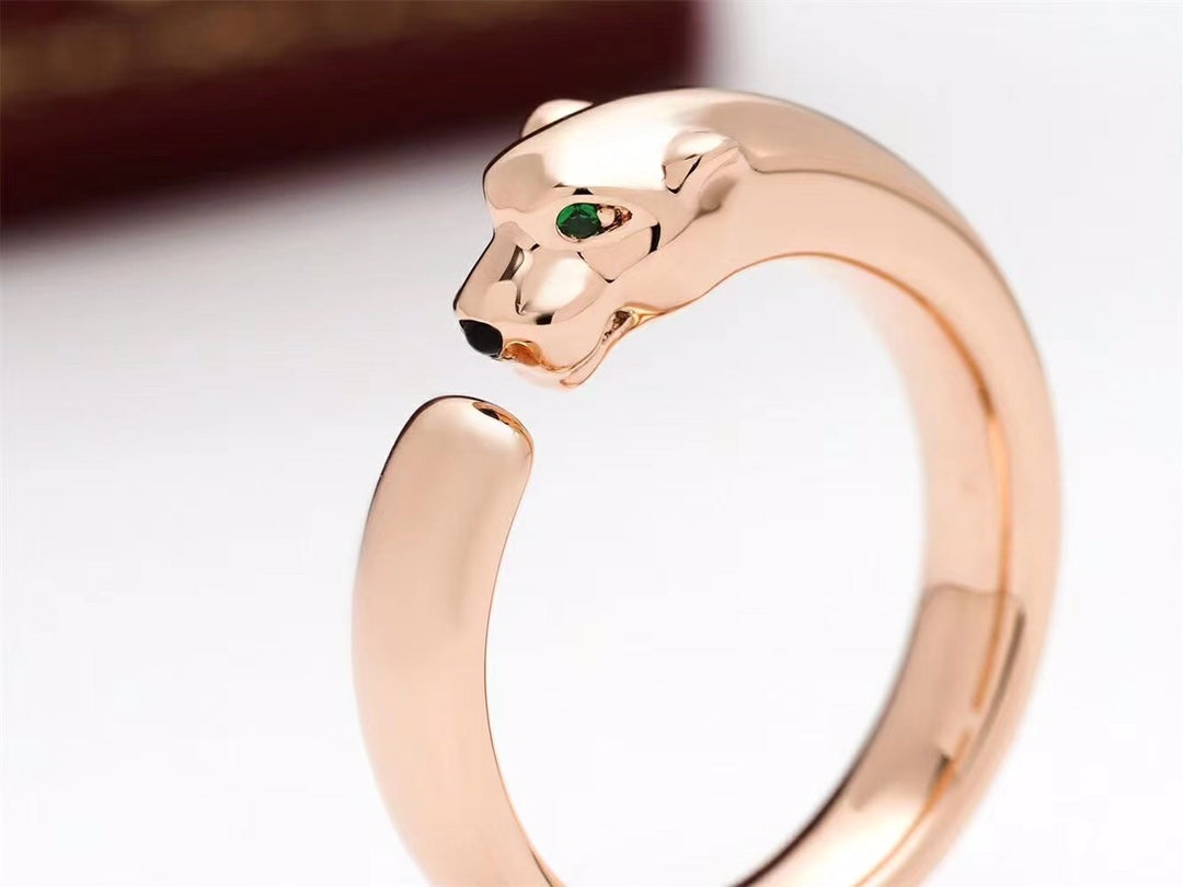 [⭐Hevara Jewelry]PANTHERE PINK GOLD SMALL