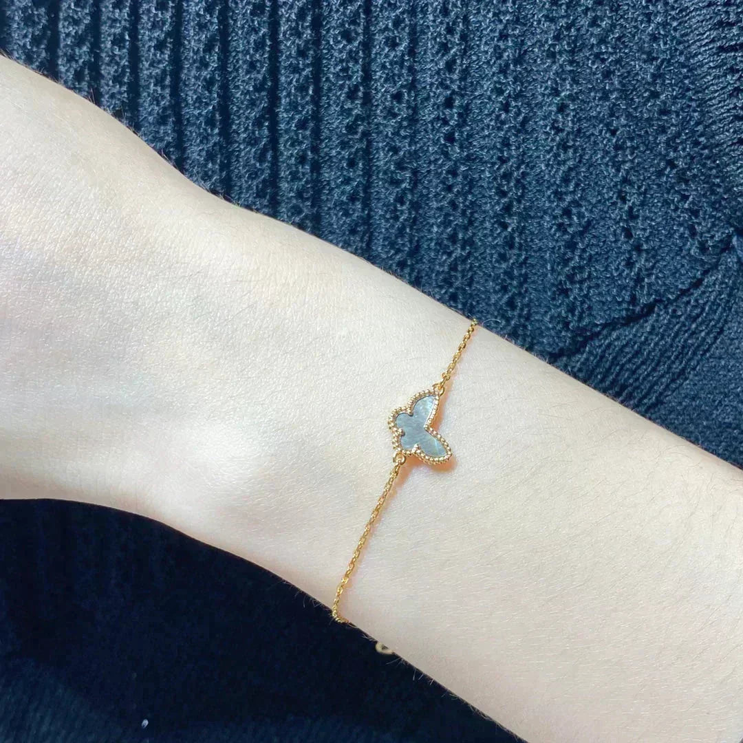 [⭐Hevara Jewelry]BUTTERFLY DARK MOP BUTTERFLY BRACELET