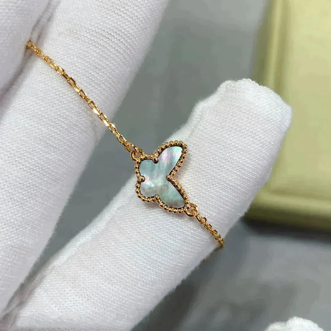 [⭐Hevara Jewelry]BUTTERFLY DARK MOP BUTTERFLY BRACELET