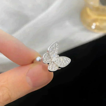 [⭐Hevara Jewelry]BUTTERFLY DIAMOND RING