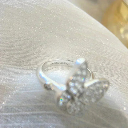 [⭐Hevara Jewelry]BUTTERFLY DIAMOND RING
