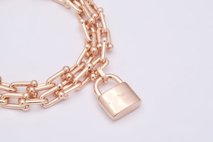[Hevara Jewelry]HARDWEAR WRAP PINK GOLD BRACELET