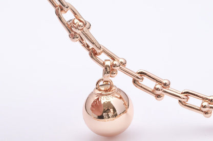 [Hevara Jewelry]HARDWEAR WRAP PINK GOLD BRACELET