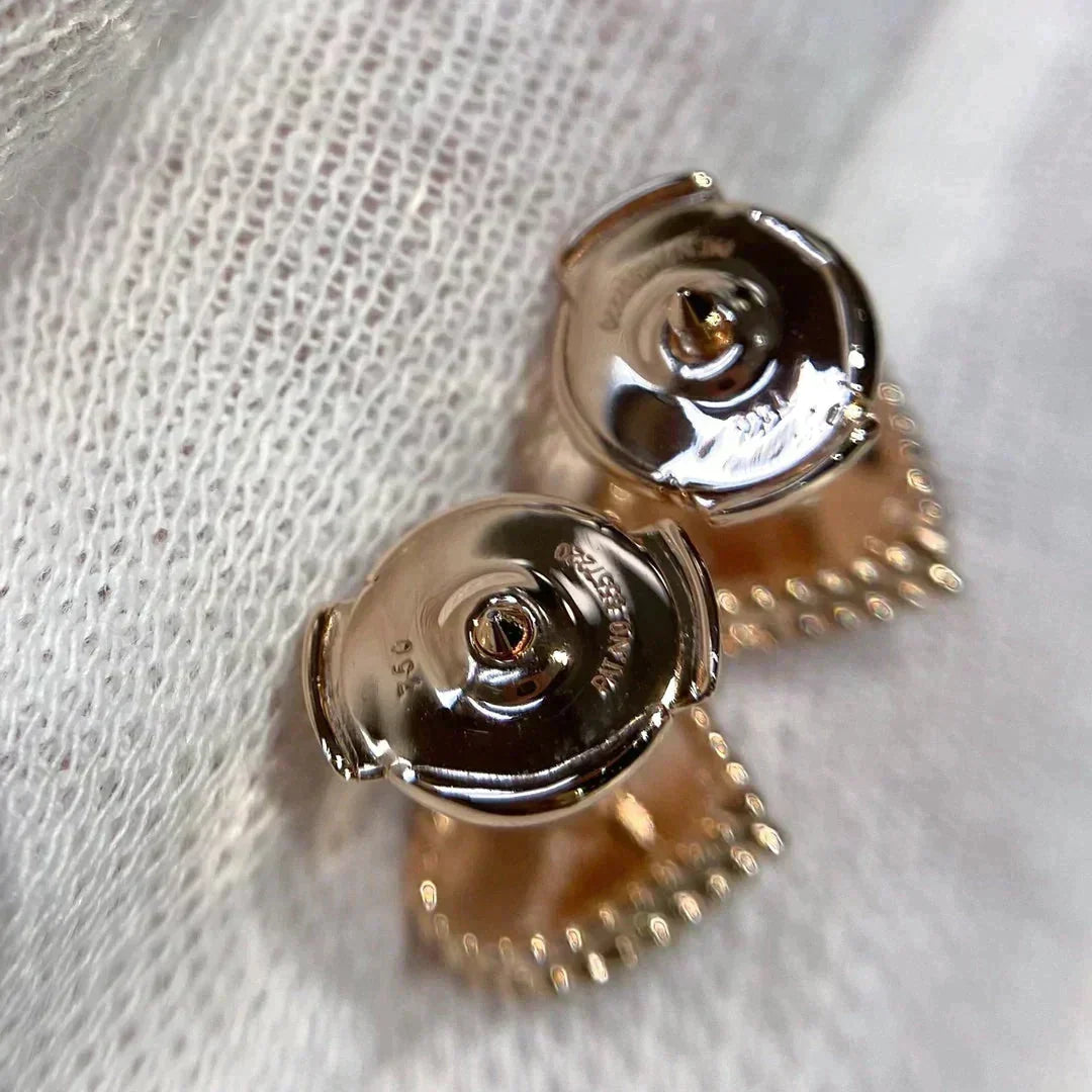 [⭐Hevara Jewelry]HEART CARNELIAN STUD EARRINGS