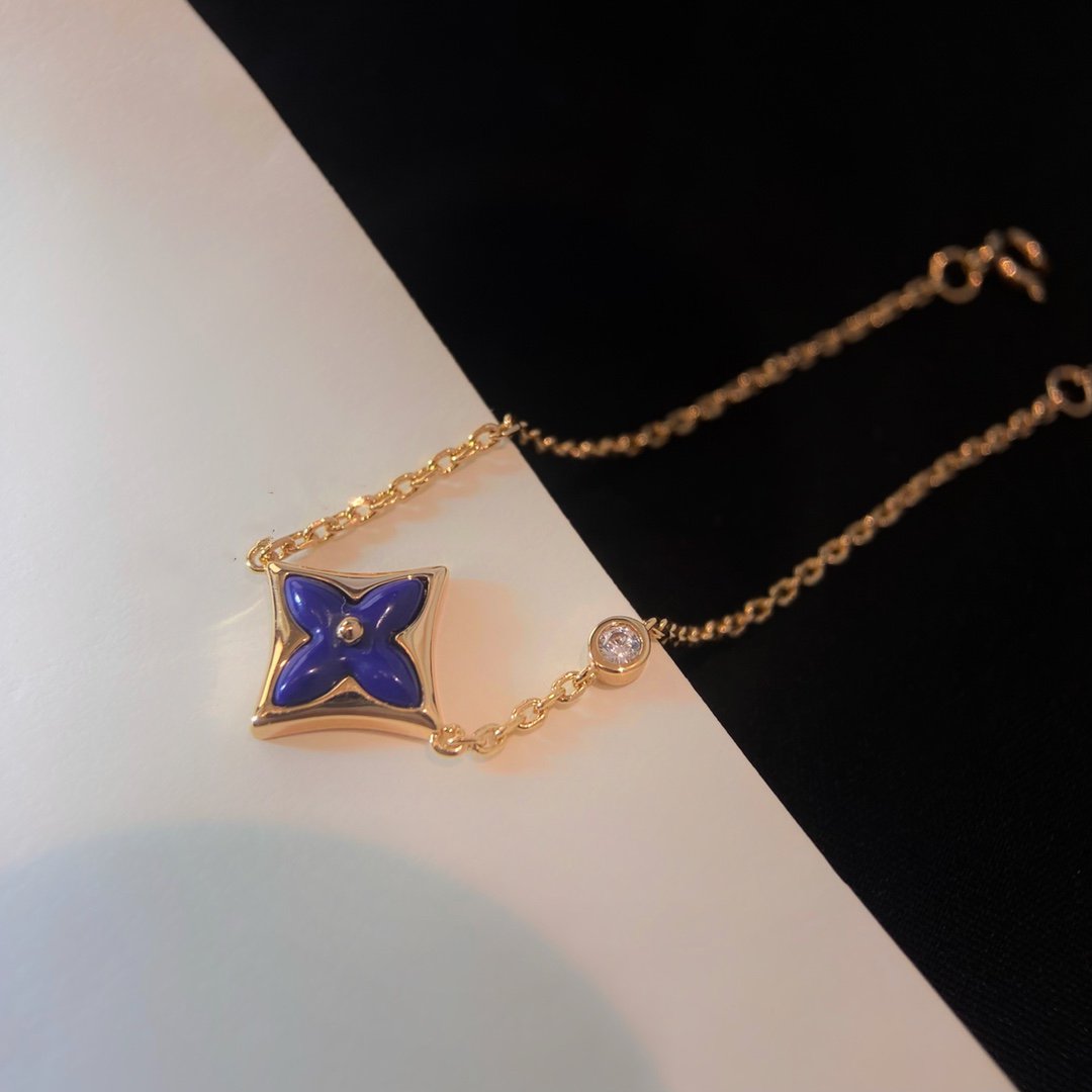 [⭐Hevara Jewelry]COLOR STAR PINK GOLD DIAMOND BRACELET