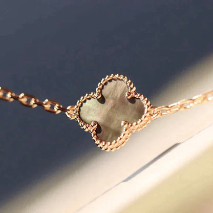 [⭐Hevara Jewelry]CLOVER 20 MOTIFS LASER DIAMOND NECKLACE