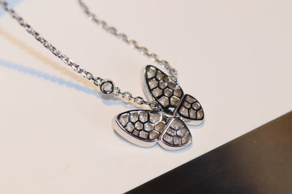[⭐Hevara Jewelry]BUTTERFLY DIAMOND NECKLACE