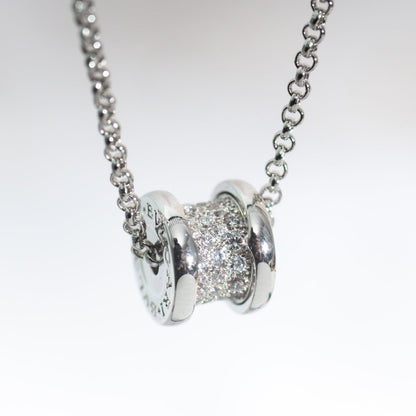 [⭐Hevara Jewelry]ZERO 1 SILVER DIAMOND NECKLACE