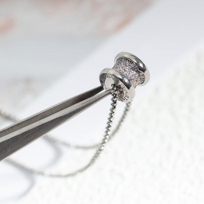 [⭐Hevara Jewelry]ZERO 1 SILVER DIAMOND NECKLACE