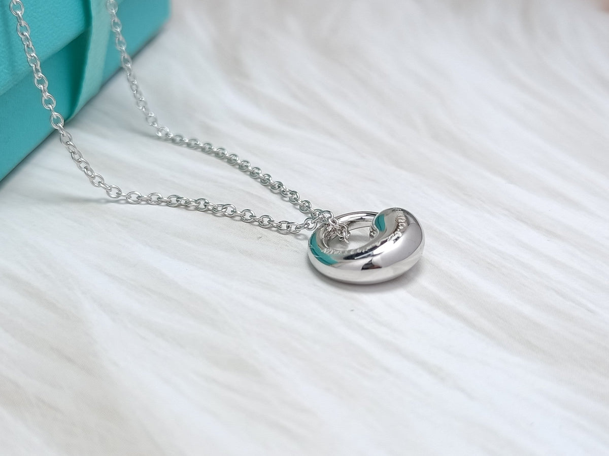 [Hevara Jewelry]SNAIL PEDANT SILVER NECKLACE